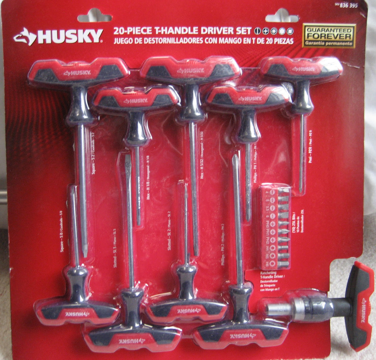 Midwest "Mom"ments Husky 20Piece THandle Driver Set