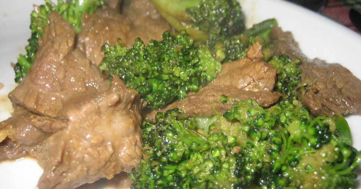 Homemade Chinese Beef & Broccoli