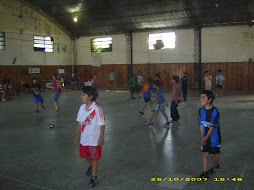 Encuentro de mini voley con los chicos de Vedia