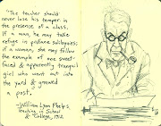 Quotable Quotes. Sketchbook drawings of people I think are interesting