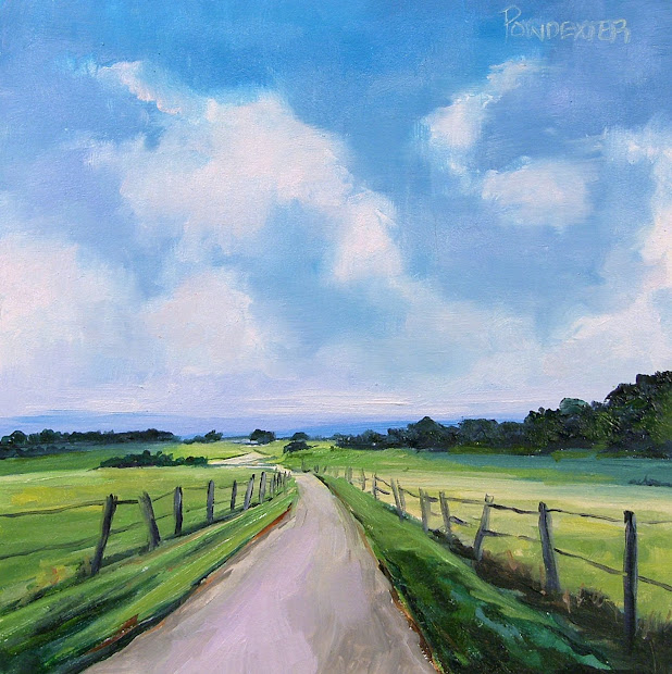 paintings in oil country landscape