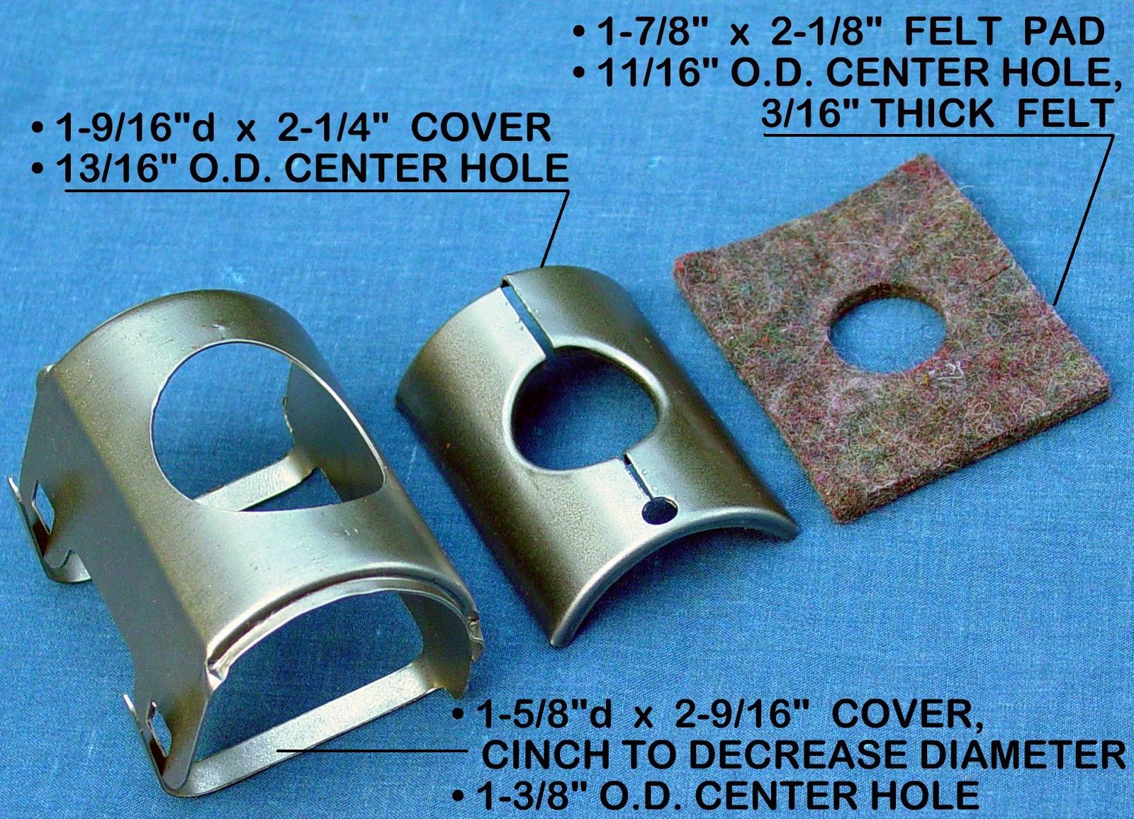 Sell 1950s VINTAGE NOS MOPAR DUST COVER KIT for PITMAN ARM STEERING BOX