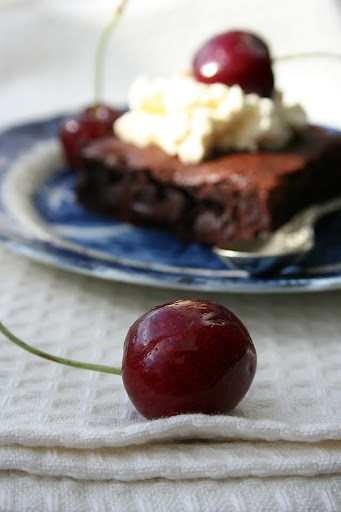 Black forest brownies czyli brownies z czereśniami Black forest brownies czyli brownies z czereśniami