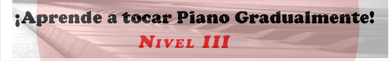 Aprende Piano Gradualmente_Nivel III