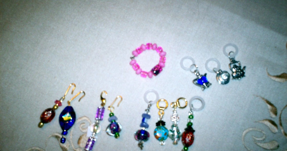Crochetoholic's Crochet Place How to Make Beaded Stitch Markers