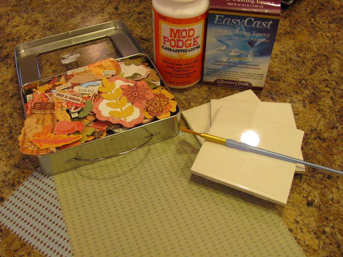 This Girls Life DIY Ceramic Tile