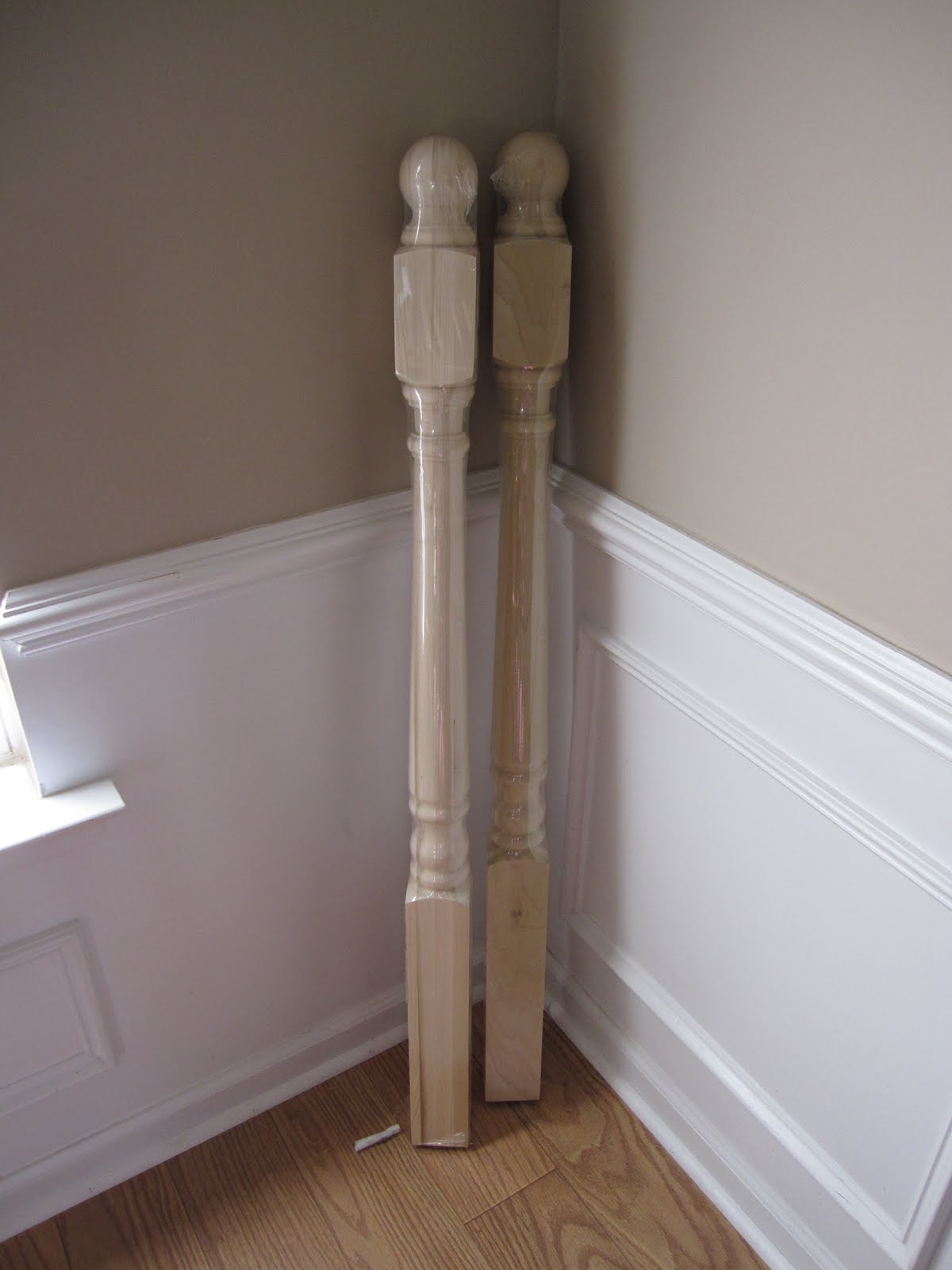 Not Mrs Jones Stair Case Post Turned Floor Candle Stands