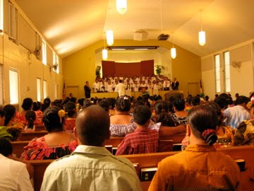 Chuukese Mission Church at Nuuanu Baptist Honolulu