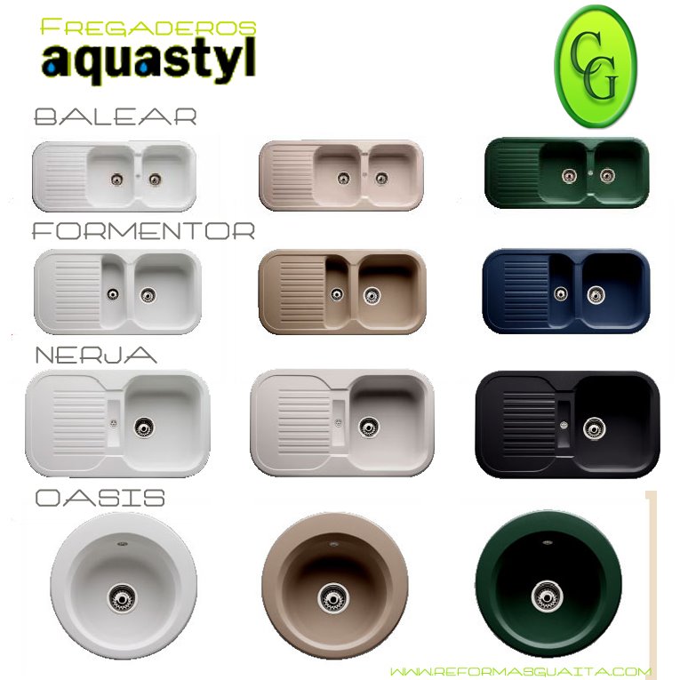 fregadero aquastyl
