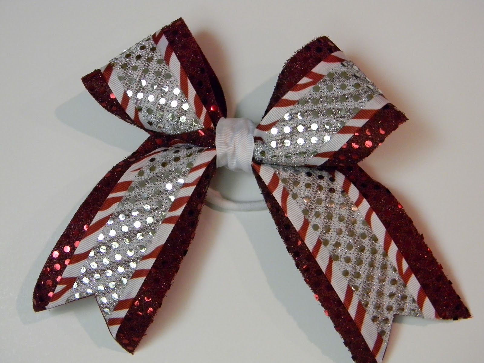 Retro Posh Blog Cheer Bows