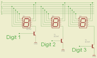 Led 7-Segment multiplexing