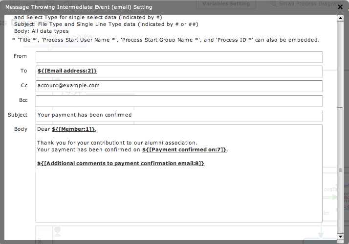 confirm email sample