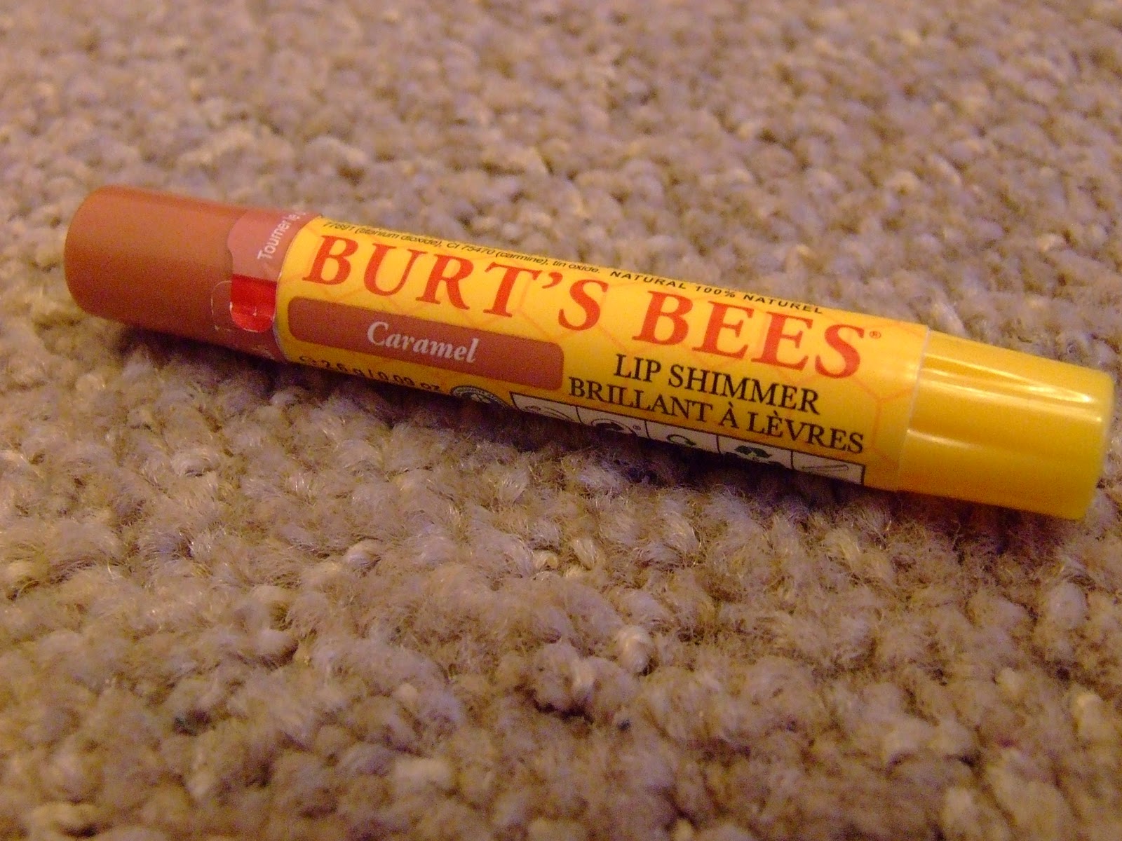 Burt's Bees Lip Shimmer and Super Shiny Lipgloss Review Sparkle and Shade