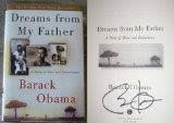 Signed copy of Dreams of My Father
