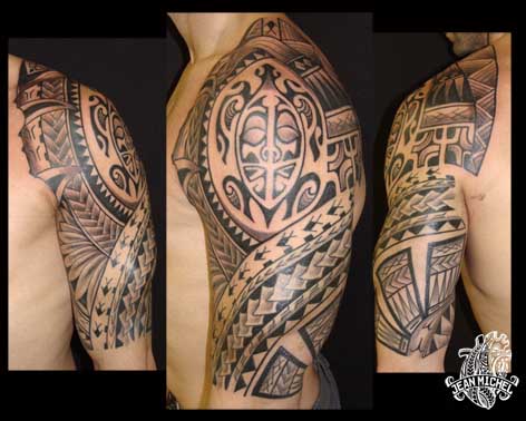 Tatouage Tortue Maori Polynésie Feeling Tattoo Piercing