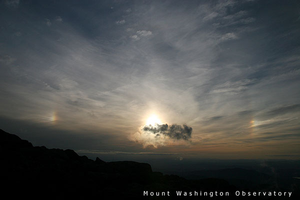 Sundogs at Sunset