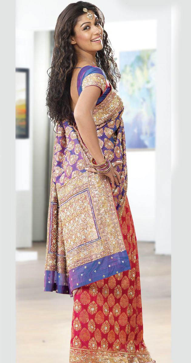 Nayanthara+hot+stills+in+saree