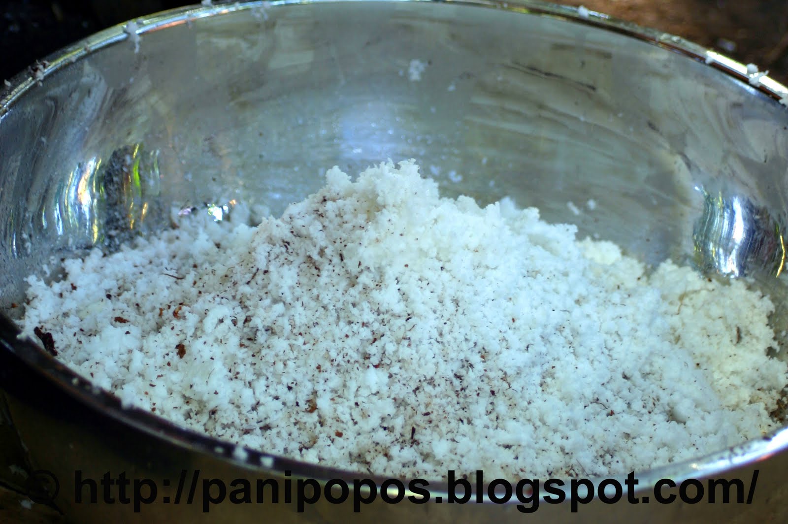 Samoa Food Pe'epe'e Fresh coconut milk
