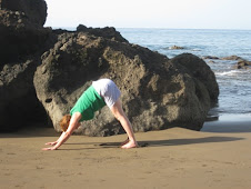 Anne in downward dog