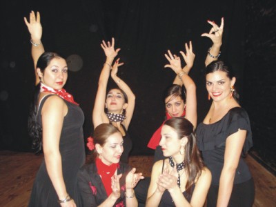 "Cuadro Sentires" Flamenco en Bagdad