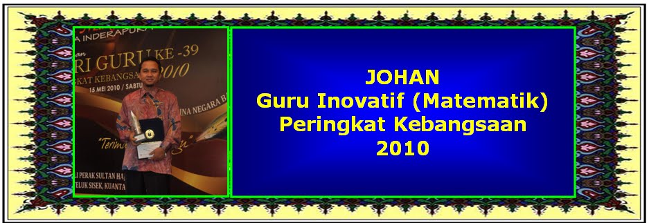 Johan Guru Inovatif Kebangsaan 2010