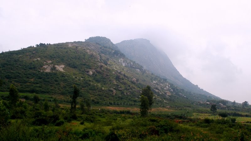 On the top of Nandi Hills...
