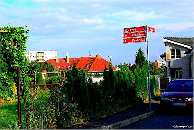 Ulice v Litoměřicích - Zahradě Čech