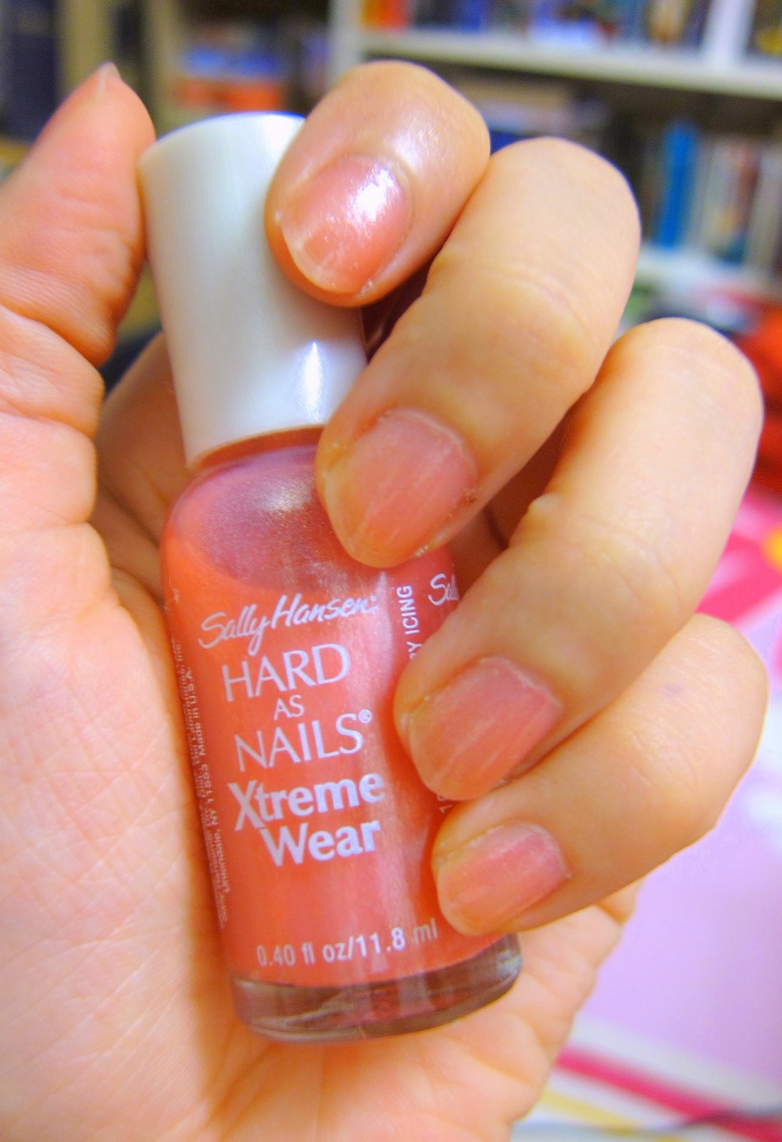 So Loverly Loving Sally Hansen Hard as Nails in Strawberry Icing