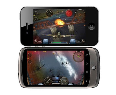Android vs iPhone Battles - Skies of Glory Game