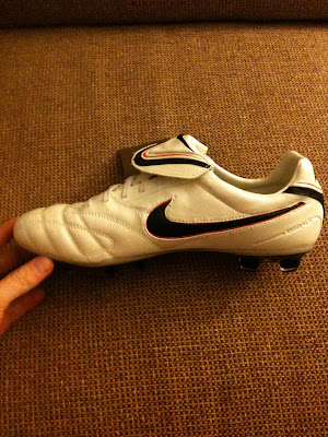 Nike Tiempo Legend Elite FG - White with Seaweed and Sport Red