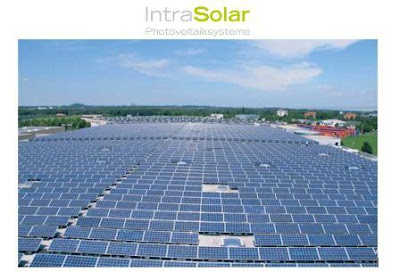 IntraSolar 500 kWp Mitsubishi PV Anlage