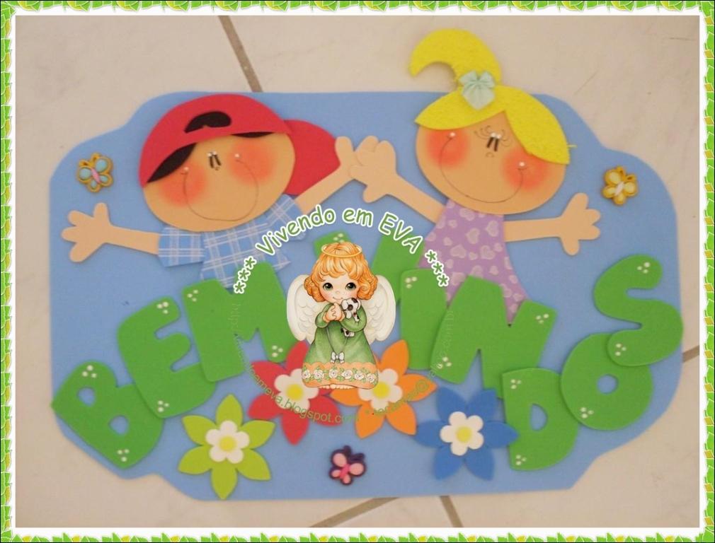 decoracao de sala aula em eva:Vivendo em EVA: Decoração sala de aula CRIANÇAS E CRIANÇAS NO decoracao de sala aula em eva:Vivendo em EVA: Decoração sala de aula CRIANÇAS E CRIANÇAS NO