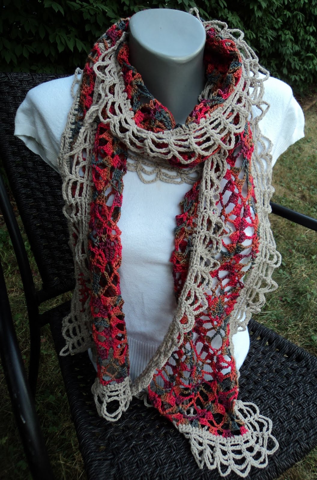 Free Crochet Pattern Ruffle Scarf Crochet Patterns ...