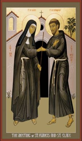 Saints Clare and Francis of Assisi