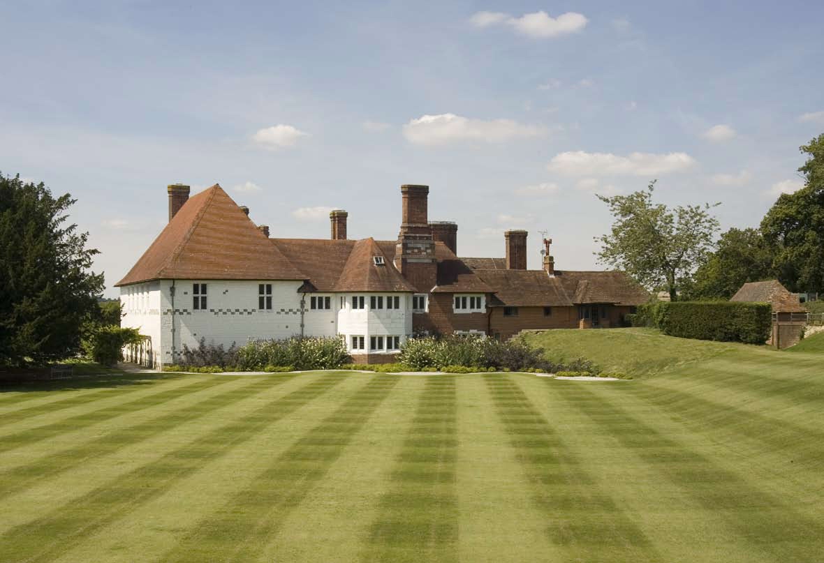 Marshcourt, Hampshire by Sir Edwin Lutyens (rear elevation)