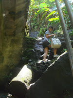 climbing back out from under the bridge