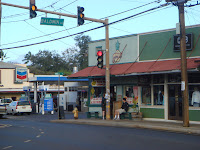 Paia, where we stopped for gas and our picnic lunch