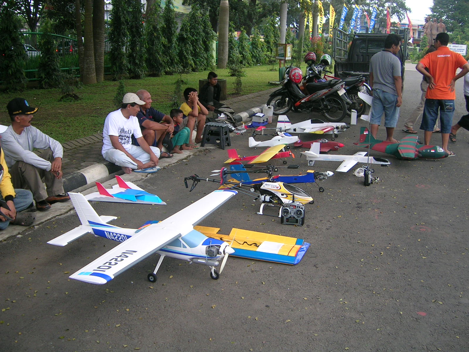 Malang aeromodeling tamu dari surabaya hobby