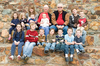 Grandma, Grandpa and the 14 Grandkids