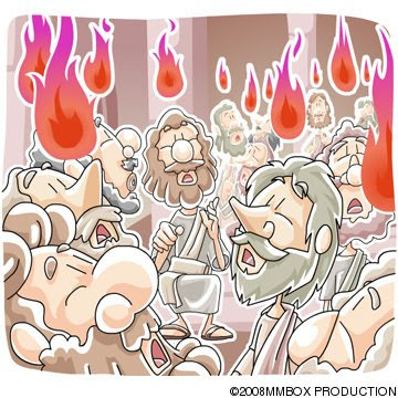 The Holy Spirit Comes at Pentecost