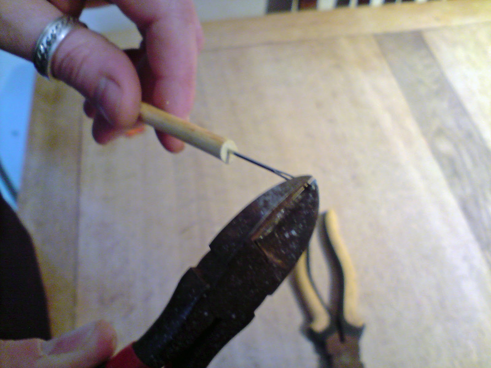 The Shed And Beyond Homemade quilling tool