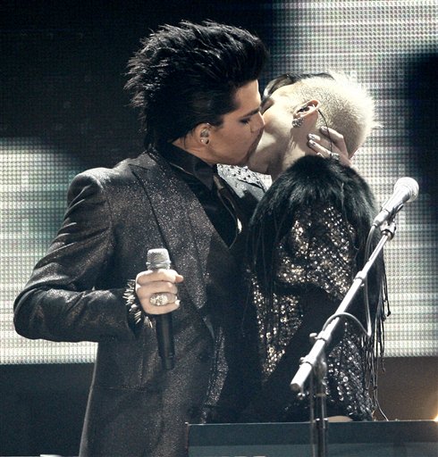 American Idol star Adam Lambert has defended his same-sex kiss onstage at ... American Idol star Adam Lambert has defended his same-sex kiss onstage at ...