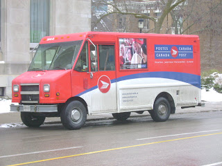 canada post step van