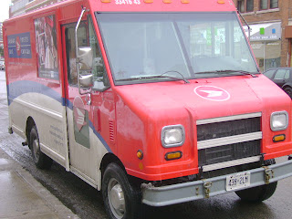 canada post step van