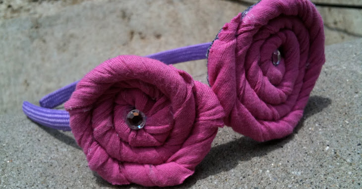 rolled pink flower