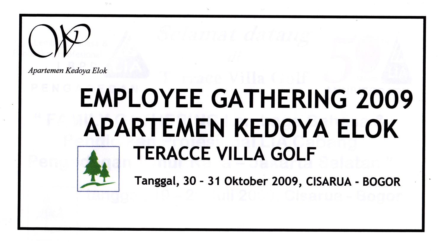 TERRACE VILLA GOLF: Family Gathering Apartemen Kedoya Elok ...
