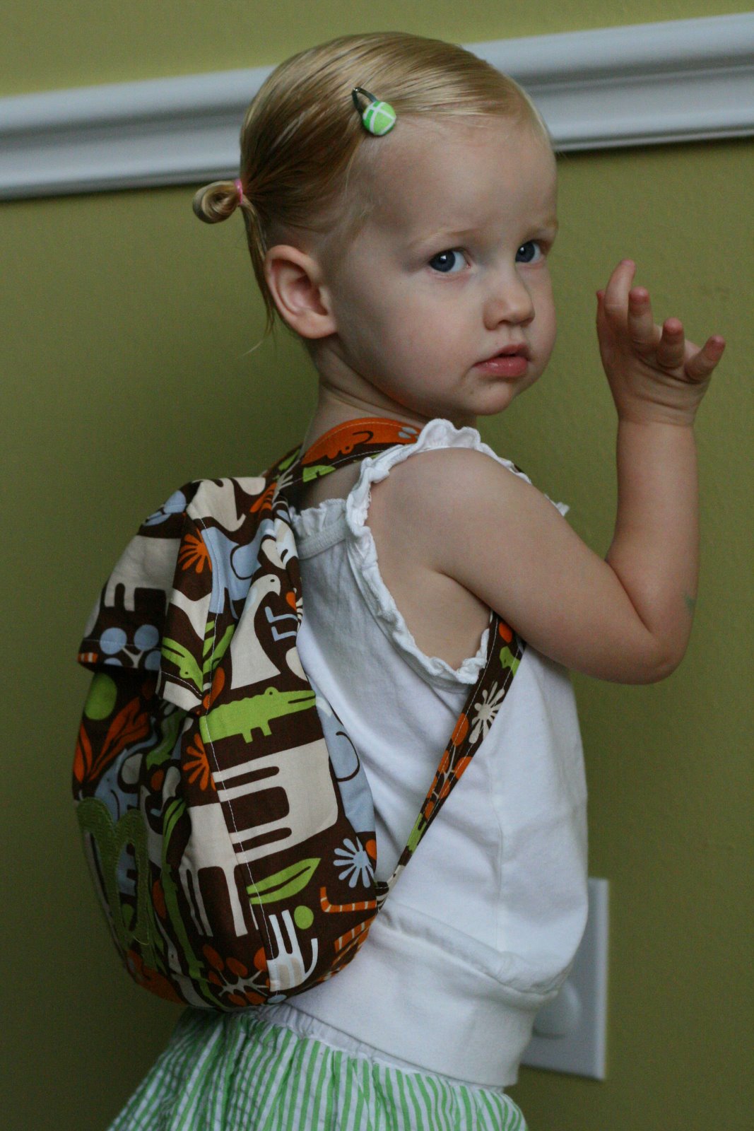 One Project A Day... A Toddler Backpack