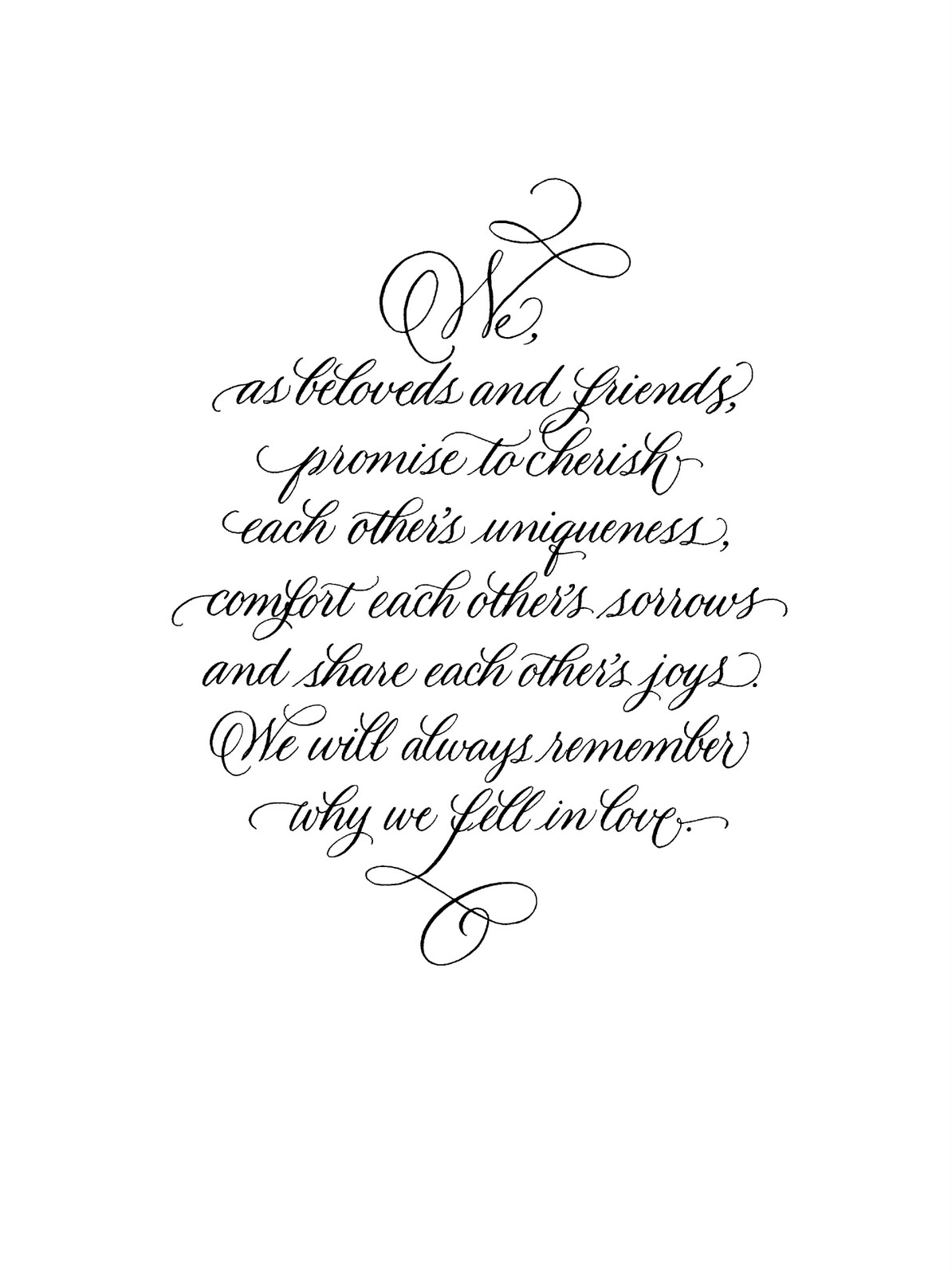 Copperplate Lettering
