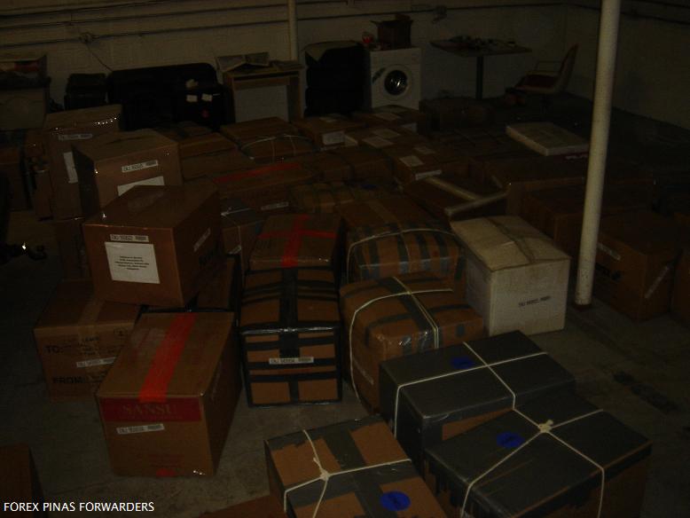 Forex Pinas Forwarders Balikbayan Boxes delivery for 06.28.2010