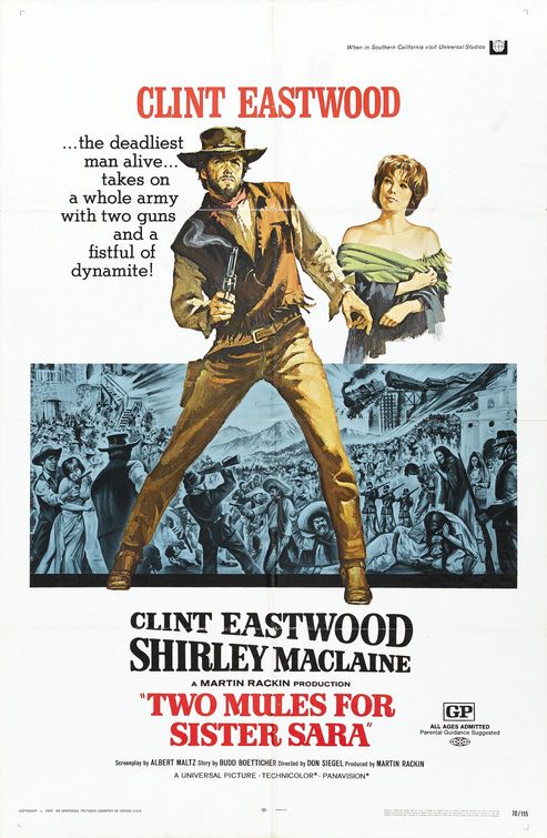 Kirkham A Movie A Day: Two Mules For Sister Sara 1970 A Movie A ... Kirkham A Movie A Day: Two Mules For Sister Sara 1970 A Movie A ...